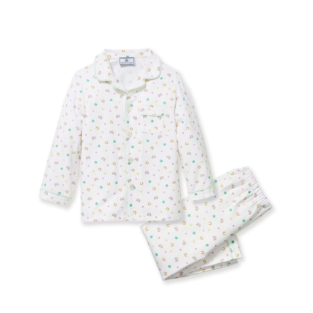 Petite Plume Girls Classic Pajama Set